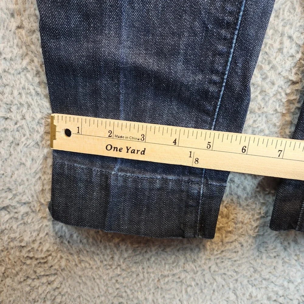 Juicy Couture Jeans Womens 26 (Fits 29 X 27) Dark Wash Low Rise Denim Cotton Y2K